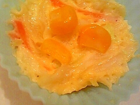 レンジで簡単 コーンキャベツ人参の卵マヨカップ レシピ 作り方 By Mina 914 楽天レシピ